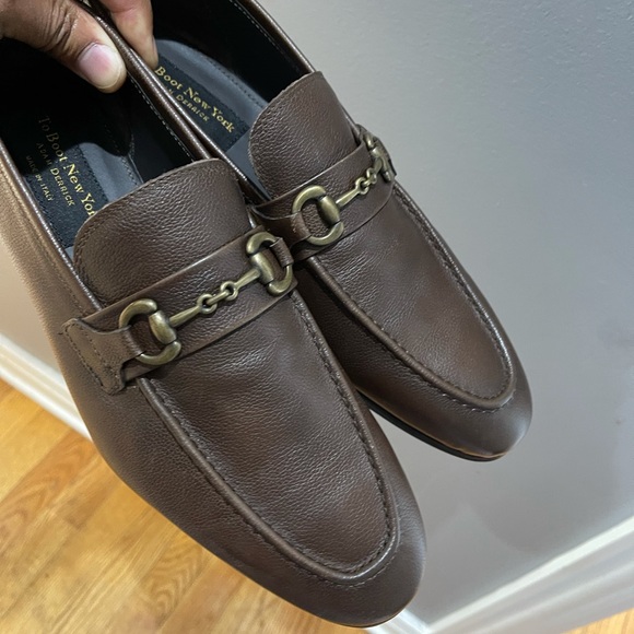 NWOB To Boot New York Sigaro Loafer Brown Sz 10.5 - Picture 12 of 14